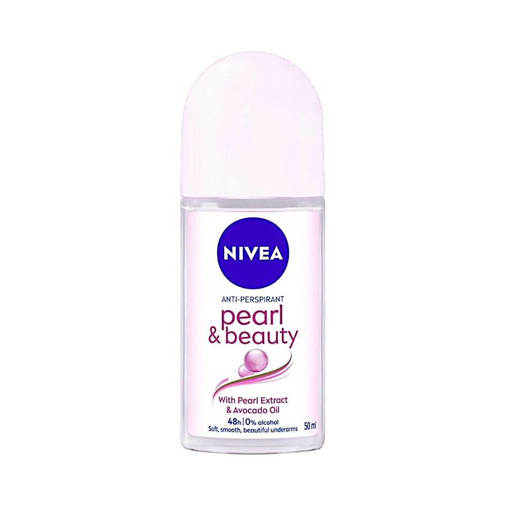 Nivea Pearl & Beauty Roll-On Antiperspirant Deodorant 50ml