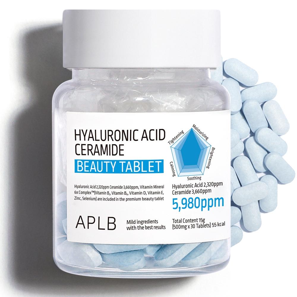 APLB Hyaluronic Acid Ceramide Beauty 500mg x 30 Tablets