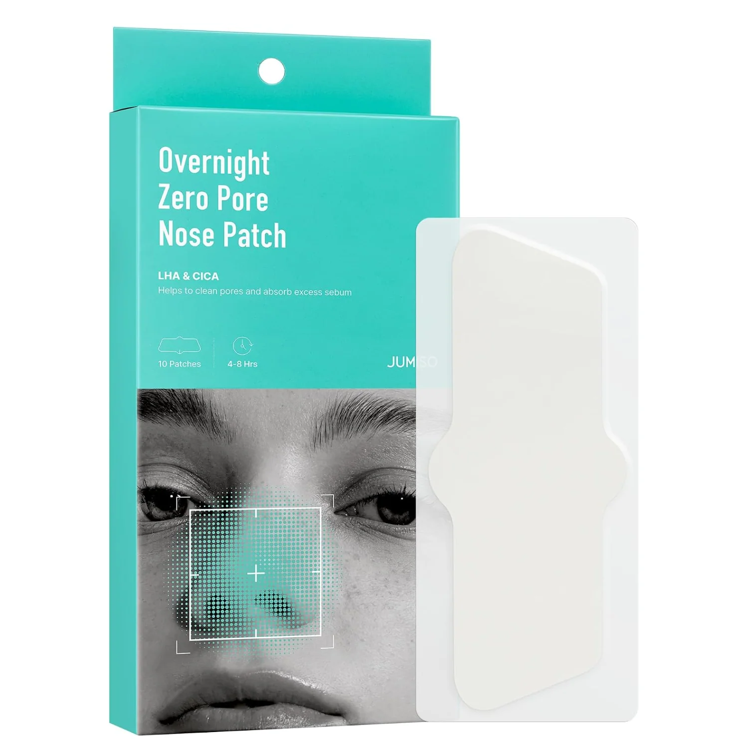 Jumiso Overnight Zero Pore Nose Patch – 10 Patches
