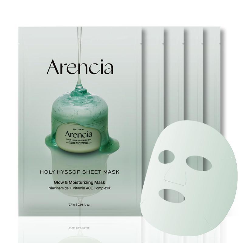 Arencia Holy Hyssop Sheet Mask 5ea