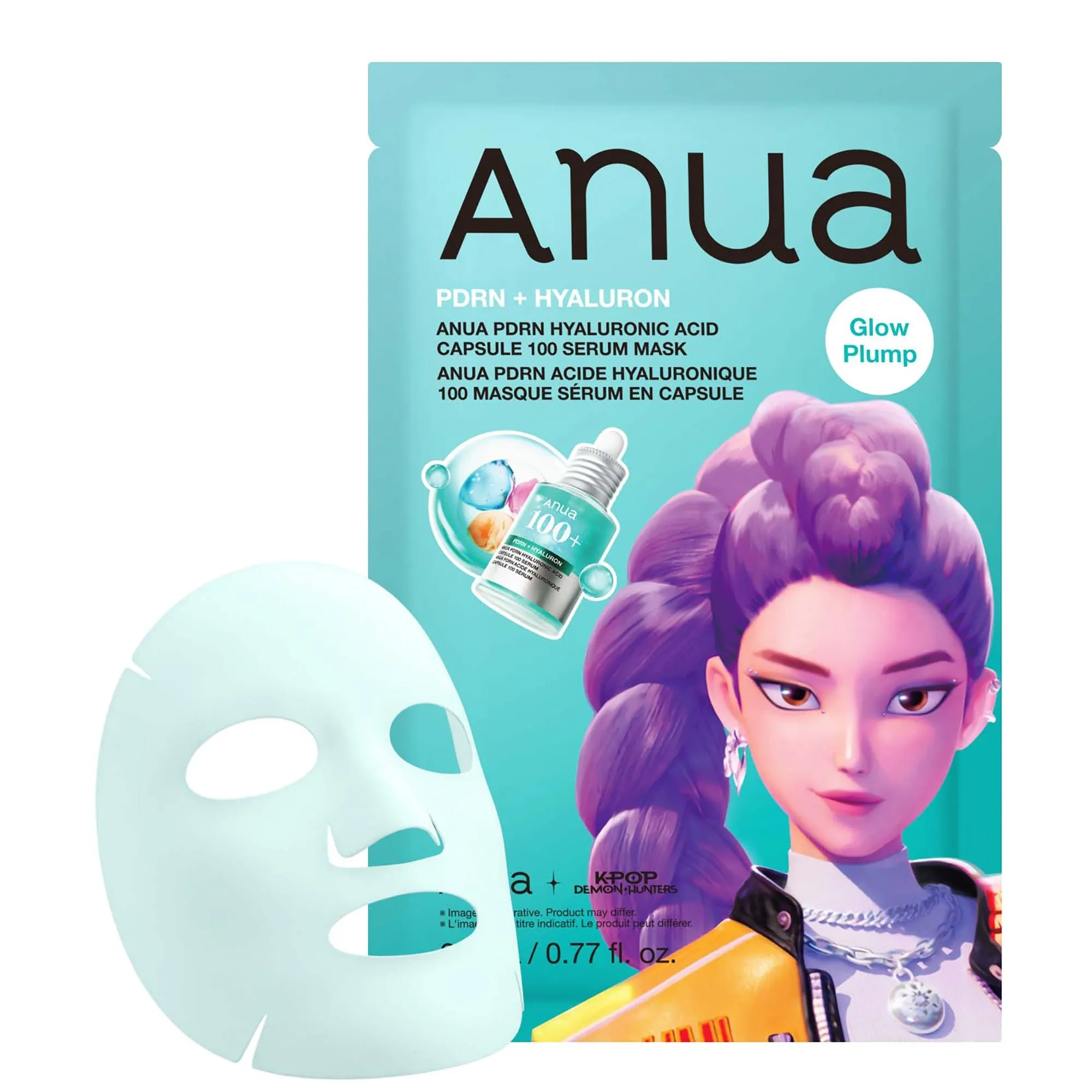 ANUA KDH PDRN + Hyaluron Serum Mask (1Pc)