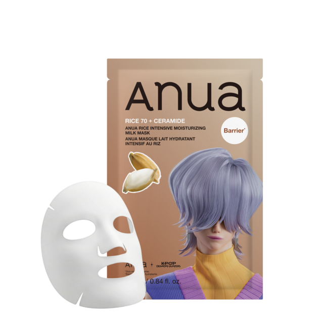 ANUA KDH Rice 70 Intensive Moisturizing Milk Mask 25ml