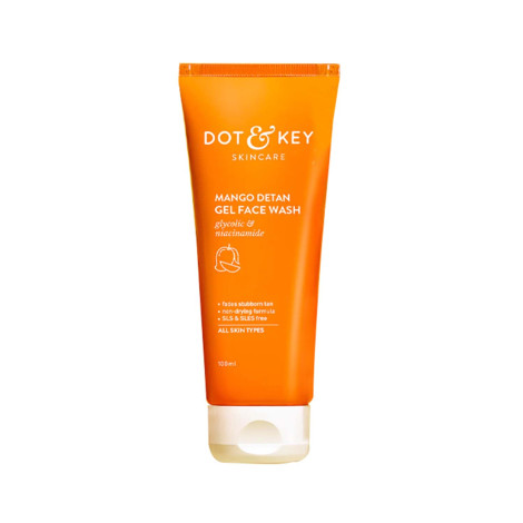Dot & Key Mango Detan Gel Face Wash 100ml