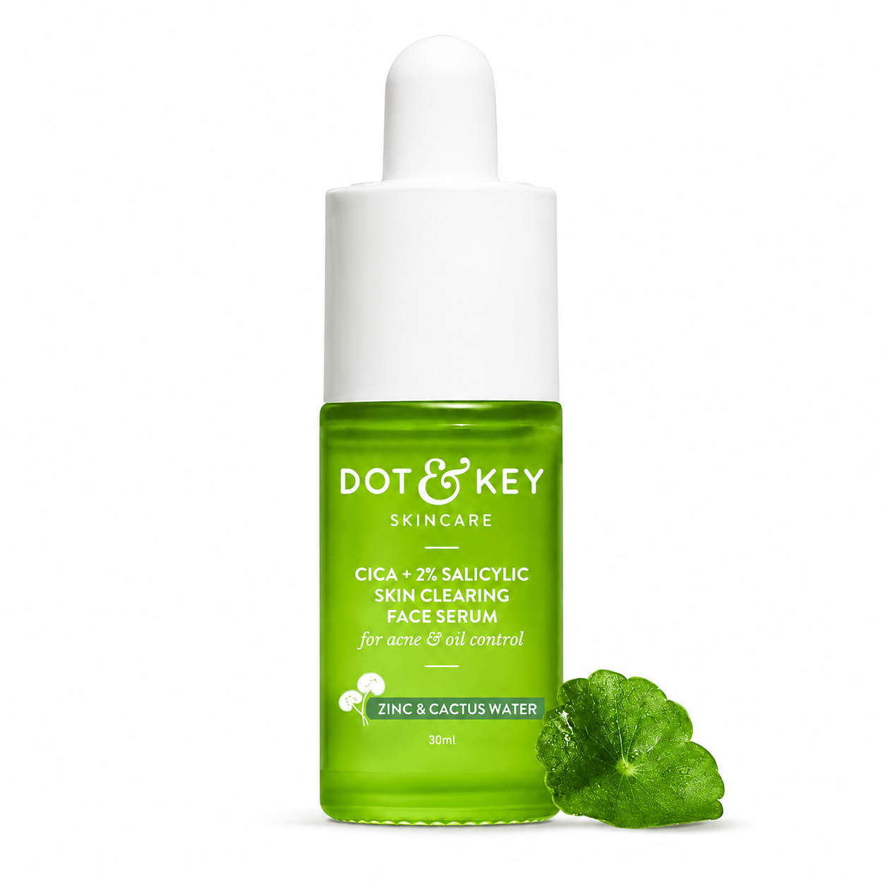 Dot & Key Cica + 2% Salicylic Acid Face Serum for Acne & Oil Control 30ml