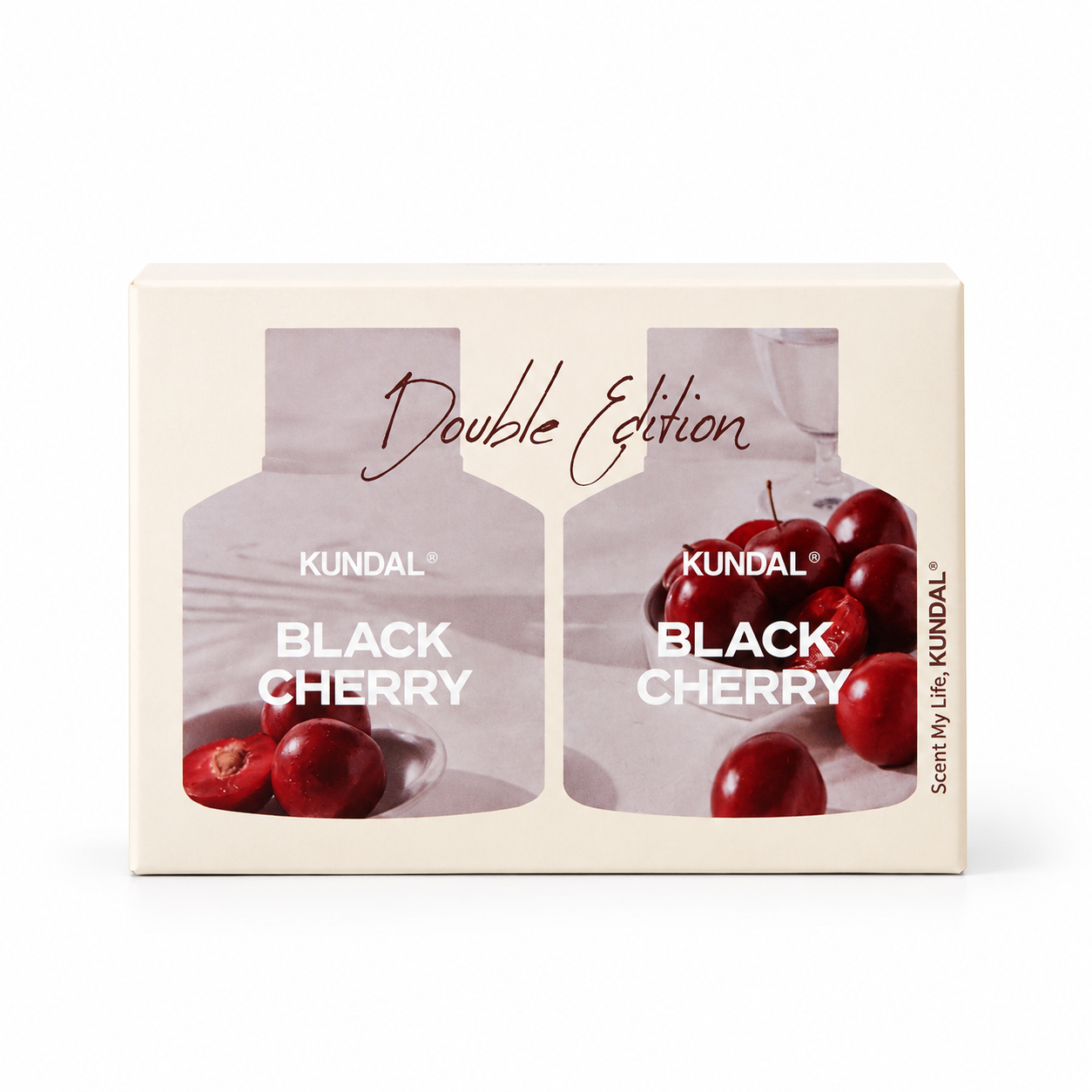 KUNDAL Perfume Car Diffuser (Black Cherry – 2 EA) – 150ml