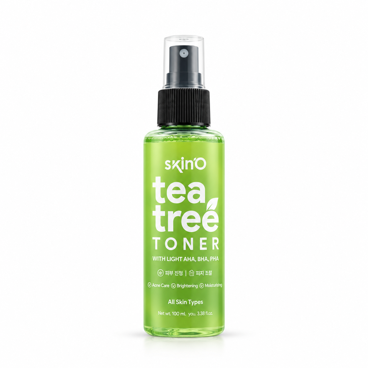 Skin’O Tea Tree Toner With Light AHA, BHA, PHA (100ml)