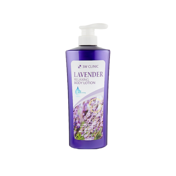 3W Clinic Lavender Relaxing Body Lotion 550ml