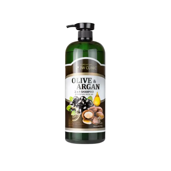 3W Clinic Olive & Argan 2 IN 1 Shampoo 500ml