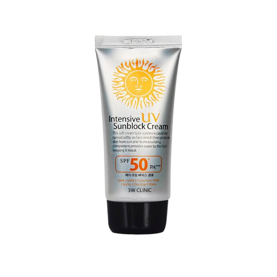 3W Clinic Intensive UV Sunblock Cream SPF50 PA+++ 70ml