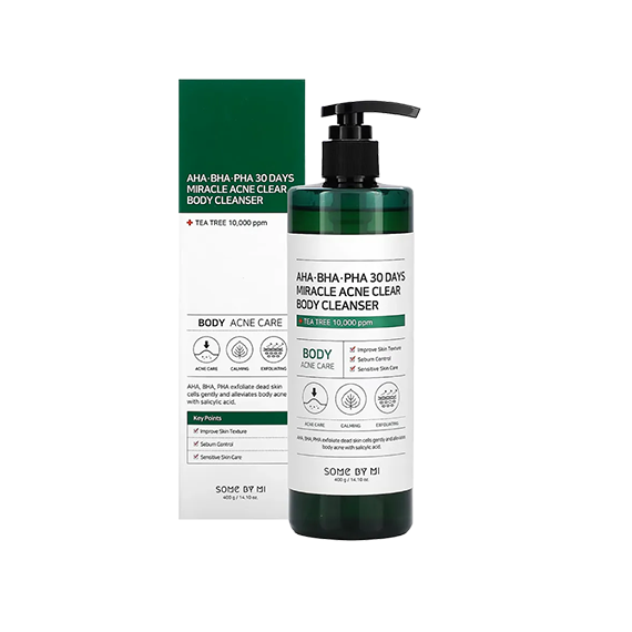Some By Mi AHA BHA PHA 30 Days Miracle Acne Clear Body Cleanser 400gm