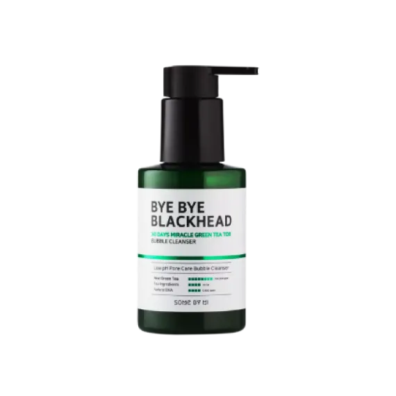 Some By Mi Blackhead 30 Days Miracle Green Tea Tox Bubble Cleanser 120ml