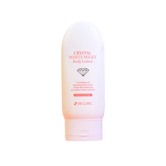 3W Clinic Crystal White Milky Body Lotion 150gm