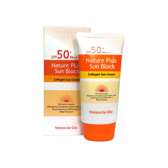 Valencia Gio Nature Plus Sun Block SPF 50++++ 70ml