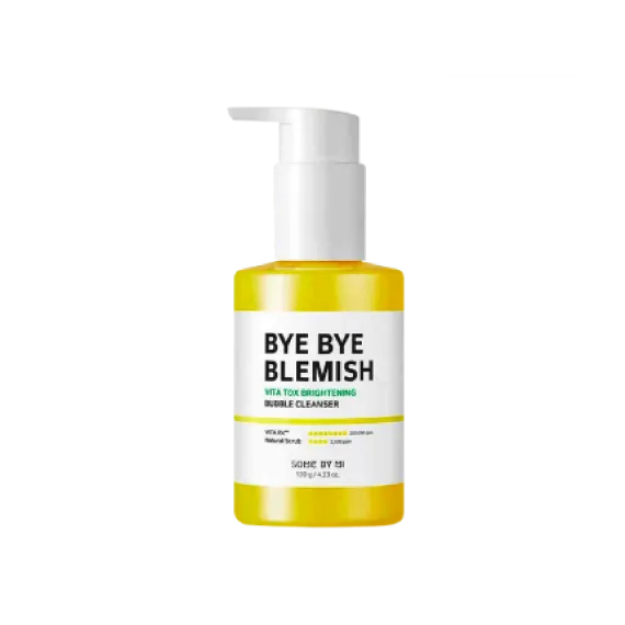 Some By Mi Bye Bye Blemish Vita Tox Brightening Bubble Cleanser 120gm